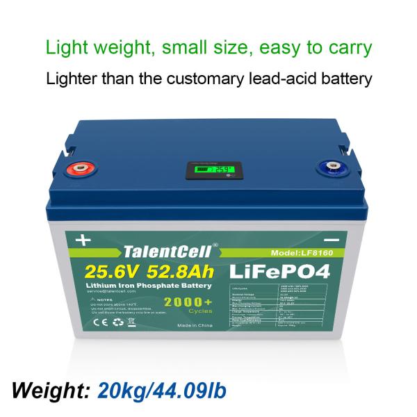 Buy cheap Stable 100A Waterproof Lifepo4 Battery , Practical Lithium Ion Iron Phosphate from wholesalers