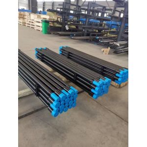 Buy cheap 5.5-meter rock drill pipe, used in mining and quarrying industries to transmit torque and achieve smooth and precise drilling. from wholesalers
