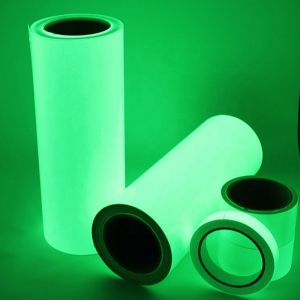 Printable Photoluminescent Film 1.24X45.7m Glow in The Dark Luminous Tape For