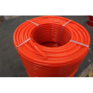 Buy cheap Orange Smooth Polyurethane Round Belt 90A high impact resistance from wholesalers