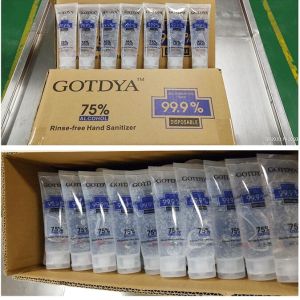 Buy cheap 80ml Antiviral Instant Hand Gel 75% Alcohol Quick Dry Rinse Free Hand Sanitizer from wholesalers