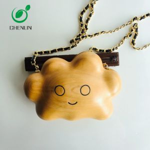 Buy cheap OEM ODM Wooden Clutch Bag , Handmade Women Wooden Sling Bag product
