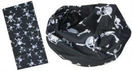 Buy cheap Multifunctional Scarf in black and white skull design (YT-892) from wholesalers
