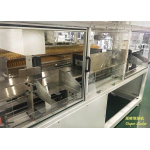 Buy cheap Energy Savinh Full Servo 600ppm Baby Pullup Diaper Stacker Machine from wholesalers