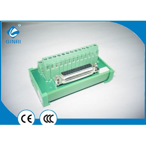 Quality 25 Pin Connector Interface Breakout Module Screw Connection To D-Sub JR-25TDC for sale