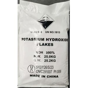 Buy cheap 90% Purity Potassium Hydroxide (KOH) Inorganic Chemical Raw from wholesalers