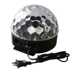 Dmx Crystal Led Disco Ball Light , Led Magic Light With Lcd Screen