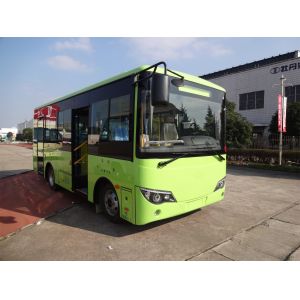 8.05 Meter Length Electric Passenger Bus , Tourist 24 Passenger Mini Bus G Type