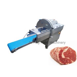 Buy cheap SS Halal Industrial Meat Slicer Frozen Beef Cutting Machine from wholesalers