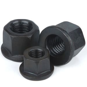Buy cheap Black Oxide Coating CE Approved Hexagon Nuts Flange Nut from wholesalers