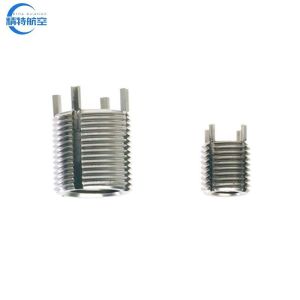 Customized Thin Wall Key Locking Inserts 4 Keys 3/8"-16 Int Thrd Sz Stainless