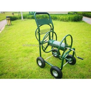 Buy cheap Pressure 100 Meter Irrigation Garden Water Hose Reel Cart Portable Green Heavy Duty from wholesalers