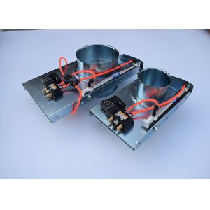 China 80-400mm Duct Zone Dampers Pneumatic Shut - Off  Isolation Gate For Duct System on sale