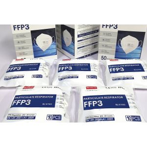 Buy cheap FFP3 Particle Filtering Half Mask , Breathable FFP3 Particulate Respirator , Excellent Packing Design from wholesalers