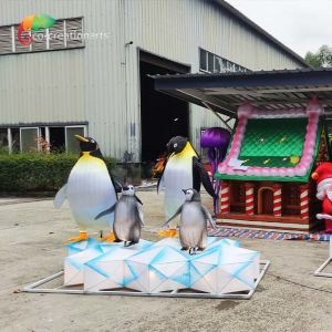 Buy cheap Aquarium Park Chinese Festival Lanterns Penguin Lantern Weather Resistance from wholesalers