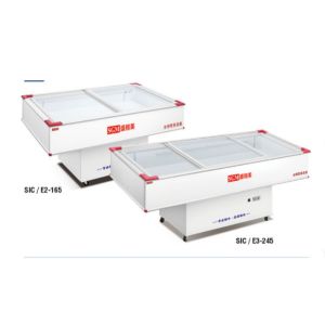 Buy cheap Sliding Door Seafood Display Cooler Fridge Automatic Defrosting from wholesalers