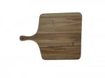 Buy cheap Wholesale Acacia Wood Cutting board Tray with handle pizza cutting board from wholesalers
