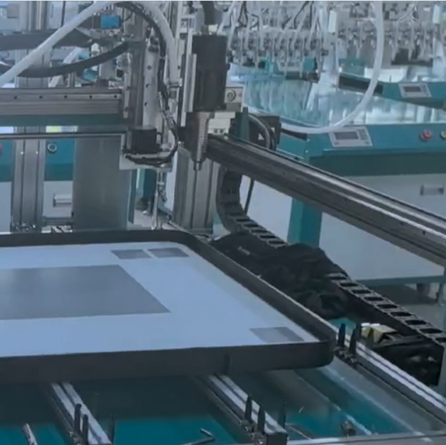 Buy cheap Automated Precision Glue Dispenser for Bathroom Mirror Light Frames from wholesalers