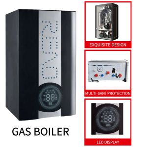 Buy cheap Gas Condensing Wall Mounted Boiler Black Case Heating And Bathing Dual Function Heater from wholesalers