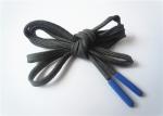 Buy cheap Colored Wide Flat Shoe Laces Round Elastic For Garment Accessory from wholesalers