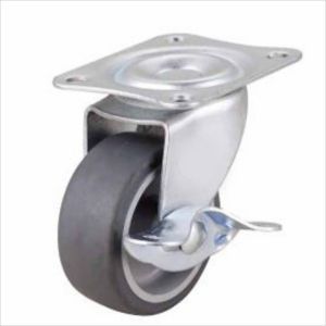 Buy cheap 2 inch gray TPR rubber caster wheels from wholesalers