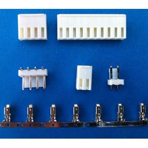 3.96mm Pitch PCB Board Automotive Connectors with Secure Lock Device in Natural