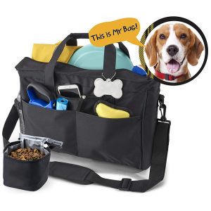 Buy cheap Polyester Dog Training Treat Bag With Adjustable Padded Shoulder Strap from wholesalers