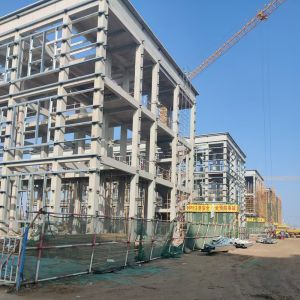 Modern Prefabricated Steel Structure Building With PU Sandwich Panel