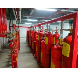 Buy cheap Heptafluoropropane FM200 Computer Room Fire Suppression Piston Flow System from wholesalers