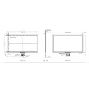 Buy cheap 27 Inch PCAP Touch Panel TFT Multi Touch Capacitive Touchscreen from wholesalers