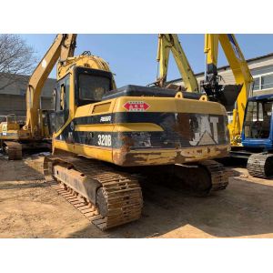 Caterpillar 320B Used CAT Excavators 6660mm Digging Depth