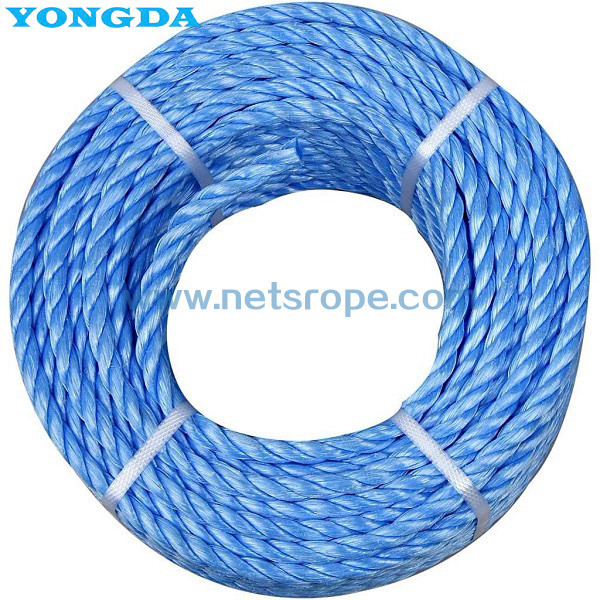 Quality 8 Strand Polypropylene Monofilament Fiber Ropes GB/T8050-2017 120mm for sale