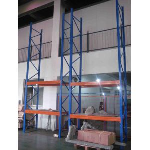 Buy cheap Solid Structure Assembled Warehouse Storage Racks Metal Longspan Shelves from wholesalers