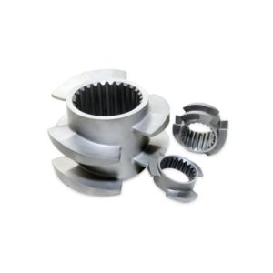 Vacuum Quenching Parallel Extruders Screw Segments W6Mo5Cr4V2 Materials for