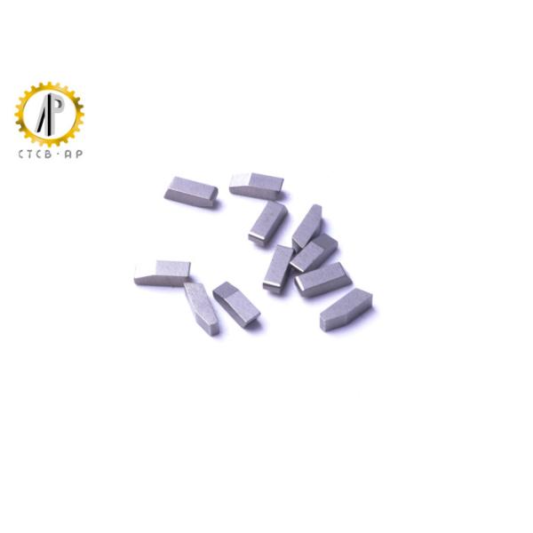 Buy cheap Fine Grain Size Tungsten Carbide Saw Tips For Slitting Saw Cutters Long Life Span from wholesalers