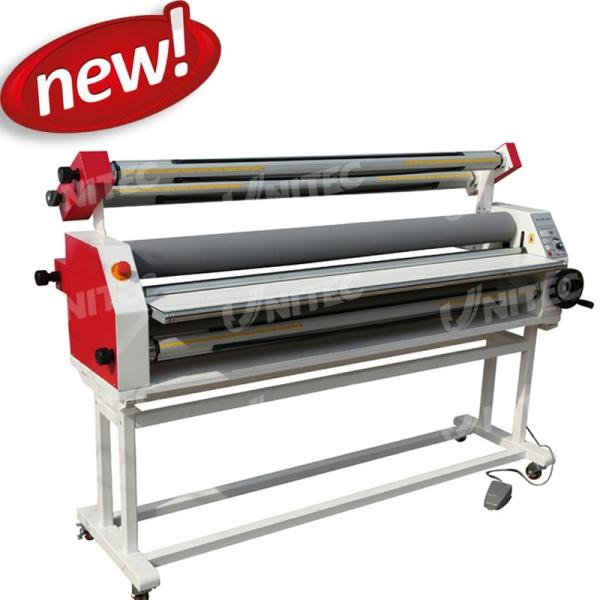 Buy cheap Full - Auto Cold Roll Laminator Machine With Hand Crank Lift Up System BU-1600II Warm from wholesalers