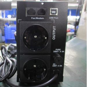 800VA 480W Line Interactive Offline UPS CPU Control For PC Single Phase UPS OEM