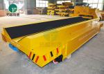 Buy cheap 20-100 Ton Steel Pipe Motorized Load Railway Transport Cast Iron Rail Truck Cart With V Deck from wholesalers