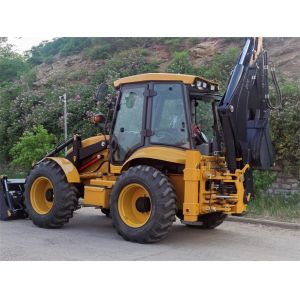 Rotary Load And Unload Towable Mini Excavator Backhoes With Original Mitsubishi