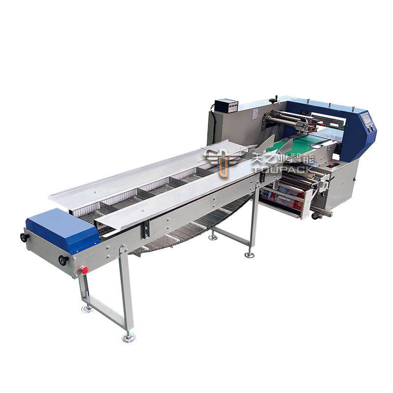 Buy cheap Automatic Servo Motor Soap Bread Flatbread Bag Horizontal Pillow Flow Wrapping Packing Machine Pillow Bag Packing Machine from wholesalers