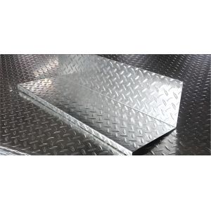 Buy cheap Steel Coil Embossed Tear Drop Sheet Hot Dipped Galvanized Checkered Plate 2-10mm Thickness from wholesalers