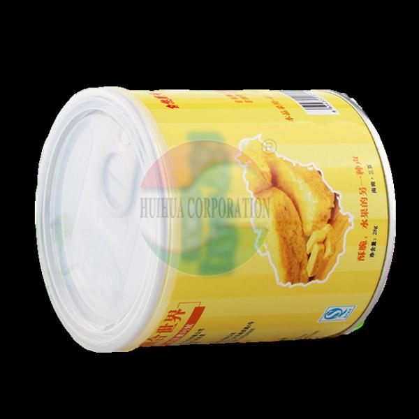 Quality Hot Stamping Milk Paper Cans Packaging With Aluminum Bottom for sale