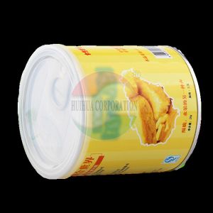 Buy cheap Hot Stamping Milk Paper Cans Packaging With Aluminum Bottom from wholesalers