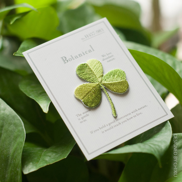 Buy cheap Custom Botanical Iron-On Patches Eco-Friendly Style Long-Lasting Durability in Various Sizes from wholesalers