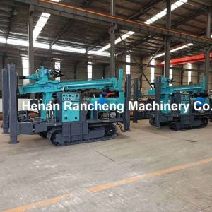 300m Deep Crawler Mounted Water Well Hydraulic Legs Drilling Rig