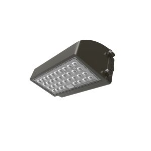 Buy cheap DLC/ETL certified LED wall light 42-100W full cutoff radar sensing outdoor energy-saving lighting from wholesalers