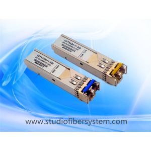 Buy cheap 20KM dual broadcast 3G SDI Video SFP Optical Transceiver module for dual 1310nm wavelength over dual LC fiber from wholesalers
