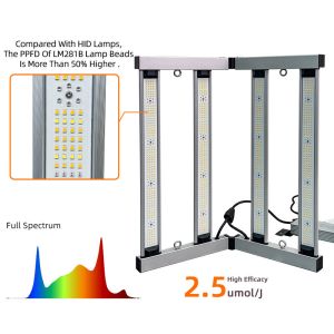 Dimmable LM301H LM281B EVO Bar Style Full Spectrum 240 Watt Indoor LED Plant