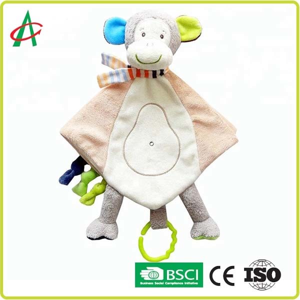 Buy cheap Soft Boa Newborn Comforter Toy , 13" Donkey Stuffed Animal from wholesalers