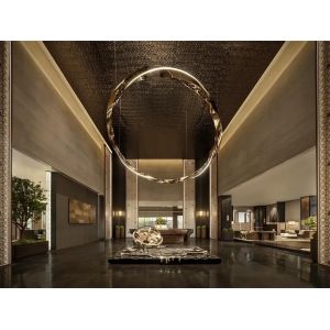 Buy cheap Melting Clock Art Creation Metal Sculpture With Ceiling Hanging Design For Hotel from wholesalers